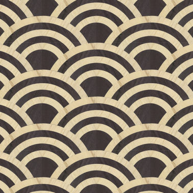 papier peint vague japonaise