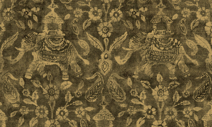 papier peint indien antique